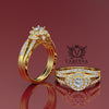Gold Diamond Bridal Wedding Set (0.65 ct. tw.) - 01US51